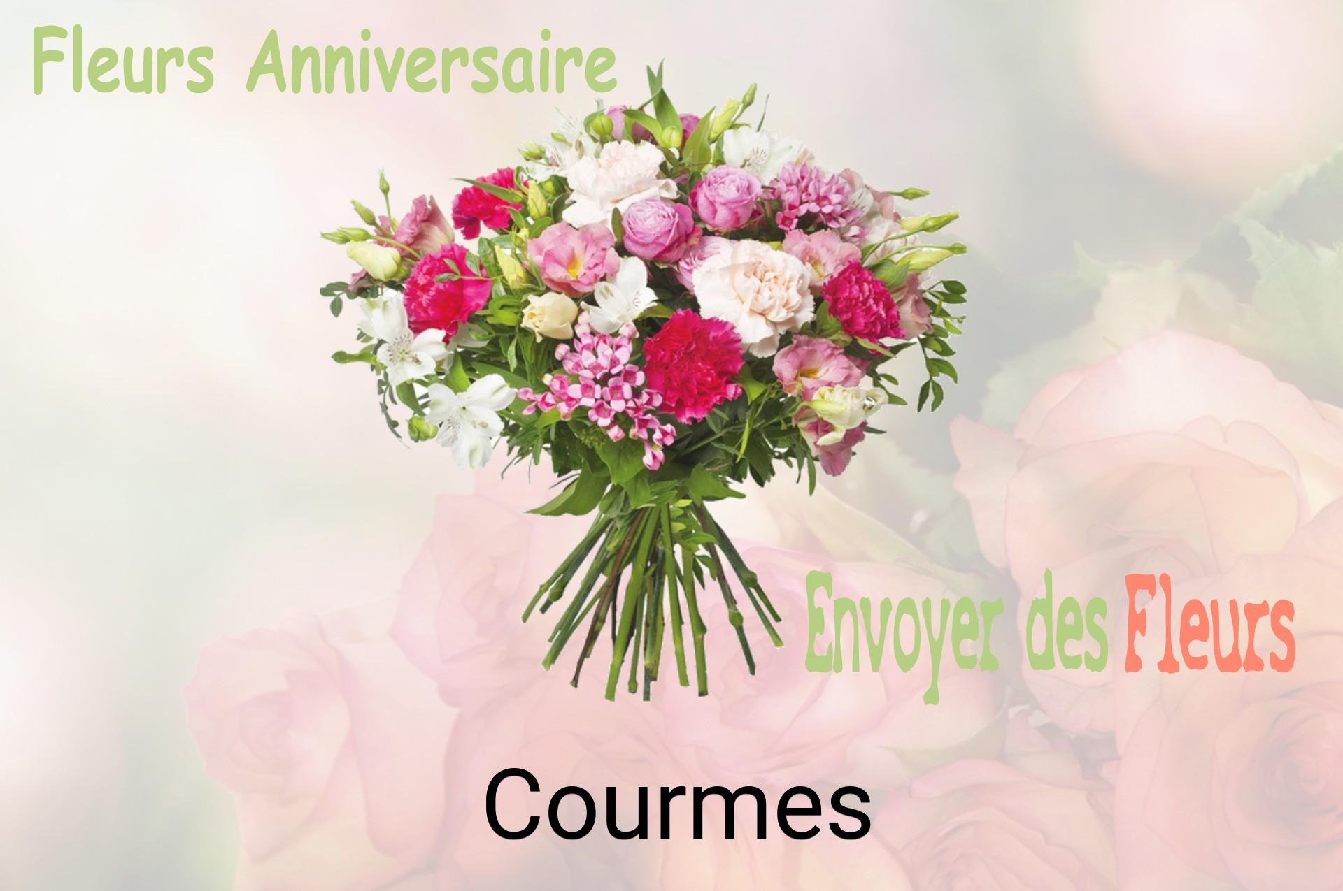 Bouquet de fleurs d’anniversaire livré à Courmes